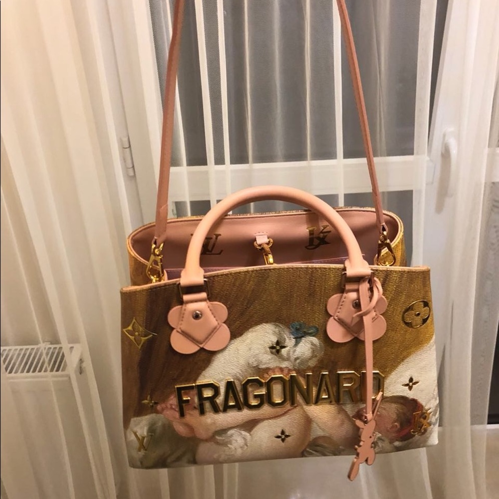 Louis Vuitton Montaigne X Jeff Koons Fragonard